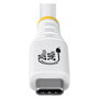 StarTech Cable USB4 USB-C de 2m, 20 Gbps, Blanco