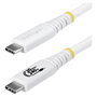 StarTech USB4 Cable USB-C de 2m, 20 Gbps, 240W, Blanco