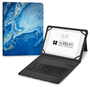 Subblim Keytab Pro BT Trendy Mármol Azul funda con teclado Bluetooth