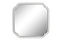 DKD Home Decor Espejo MDF Blanco Desgastado 51x51 cm