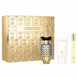 Paco Rabanne Fame Set con Eau de Parfum 50ml, Loción Corporal 75ml y 10 muestras