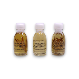 Bath Trio Set Susanne Kaufmann: Body Care Bath, For The Senses, Nourishing, Bath Oil, 30 ml + Body Care Bath, Mountain Pine, Relaxing, Bath Oil, 30 ml + Body Care Bath, Mallow Blossom, Nourishing, Bubble Bath, 30 ml