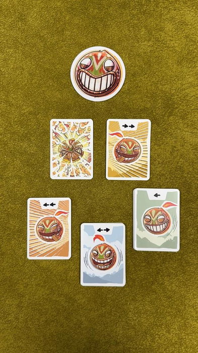 Tranjis Games Voodoom Juego de Mesa Rápido, Divertido y Tensional para 3 a 6 Jugadores a Partir de 8 Años con App Gratuita