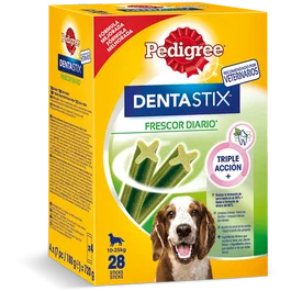 Pedigree Multipack Dentastix Fresh para Perros Medianos - 28 Unidades - Snack Dental para Cuidado Bucal