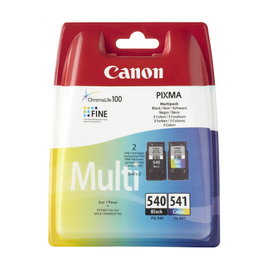Canon PG-540 + CL-541 Multipack Original Negro, Cian, Magenta, Amarillo