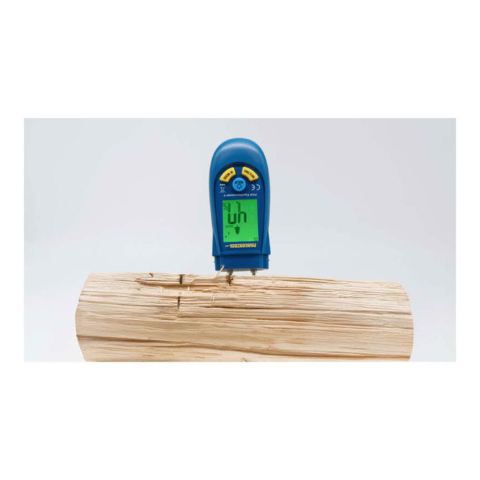 Pancontrol Medidor de Humedad para Madera (2-40%), Materiales de Construcción (1.5-30%) y Papel (5-75%) con Pantalla LCD Retroiluminada