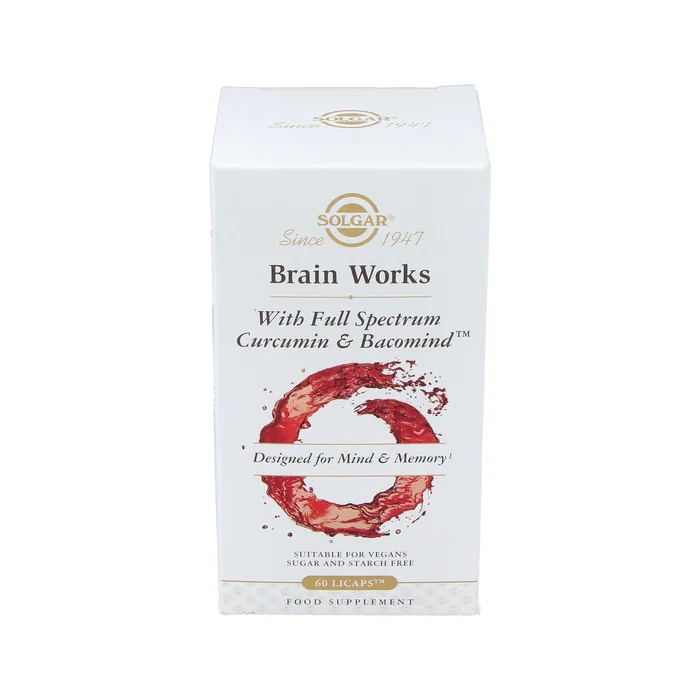 Solgar Brain Works 60 Comp