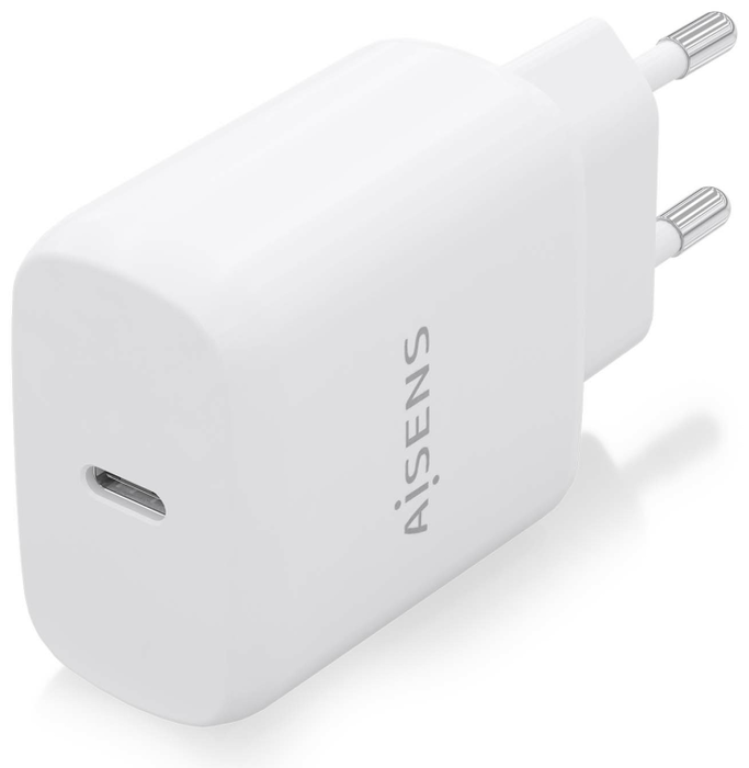 Aisens Cargador USB-C PD3.0 25W Blanco A110-0756