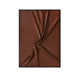 DKD Home Decor Cuadro Abstracto de Relieve Rojo