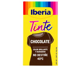 Iberia Tinte Ropa 40º #chocolate 70 gr - Tinte textil para prendas que no destiñe, máxima fijación de color