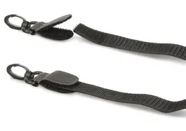 Mobilis BANDOLIER TRANSPORT Correa Universal para Transporte Negro con Cierre Velcro, 170 cm