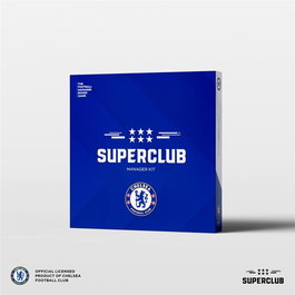 Asmodee Superclub Chelsea Manager Kit | Expansión Oficial Juego de Mesa | Licencia Chelsea FC | Idioma Inglés | Edición Especial para Fans
