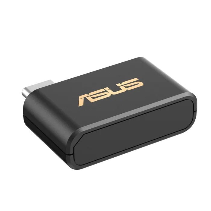 Asus USB-BE93 Mini Adaptador Wi-Fi 7 USB-C Tribanda BE6500 Negro