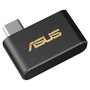 Asus USB-BE93 Mini Adaptador WiFi 7 USB-C Tribanda Negro