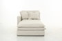DKD Home Decor Módulo de Sofá Izq/Der Beige con 4 Cojines