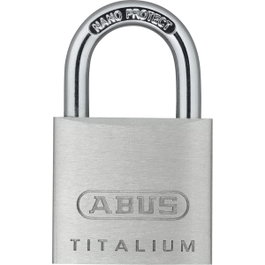 Abus Candado 64TI/30 Titalium con Cuerpo de Aluminio
