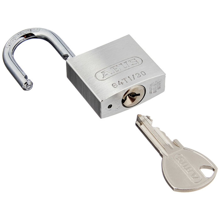 Abus Candado 64TI/30 Titalium con Cuerpo de Aluminio