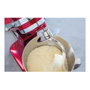 Kitchenaid Batidor de Gancho 5KSM5THDHSS, Acero Inoxidable, Para Amasar Pan y Masa con Levadura, Apto Lavavajillas