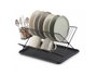 Quttin Escurreplatos de Metal con Bandeja Black