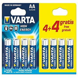 Pilas Alcalinas Varta PILAS ALCALINAS 1 V AA