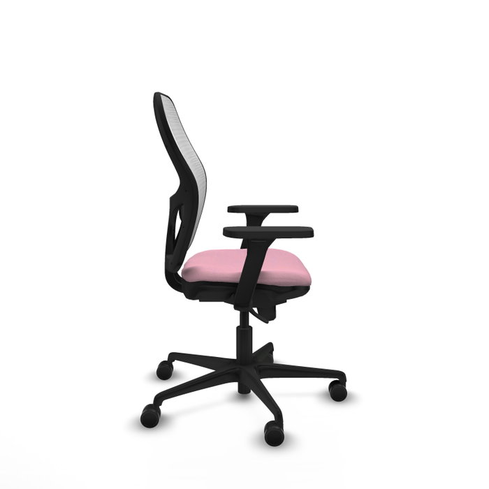 PIQUERAS Y CRESPO Silla de oficina Jorquera Rosa y Blanco PIQUERAS Y CRESPO Silla de oficina Jorquera Rosa y Blanco