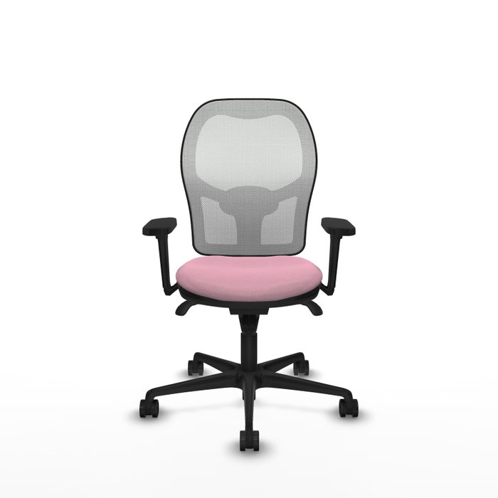 PIQUERAS Y CRESPO Silla de oficina Jorquera Rosa y Blanco PIQUERAS Y CRESPO Silla de oficina Jorquera Rosa y Blanco