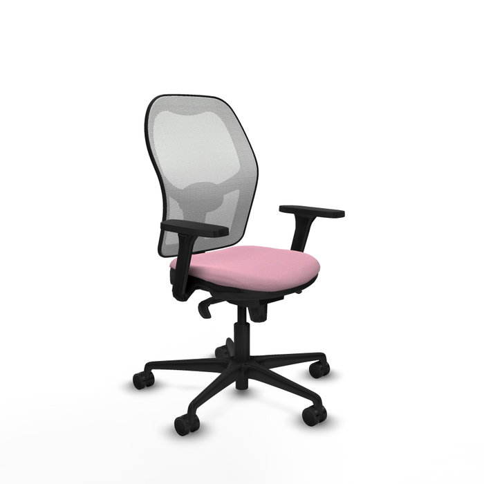 PIQUERAS Y CRESPO Silla de oficina Jorquera Rosa y Blanco PIQUERAS Y CRESPO Silla de oficina Jorquera Rosa y Blanco