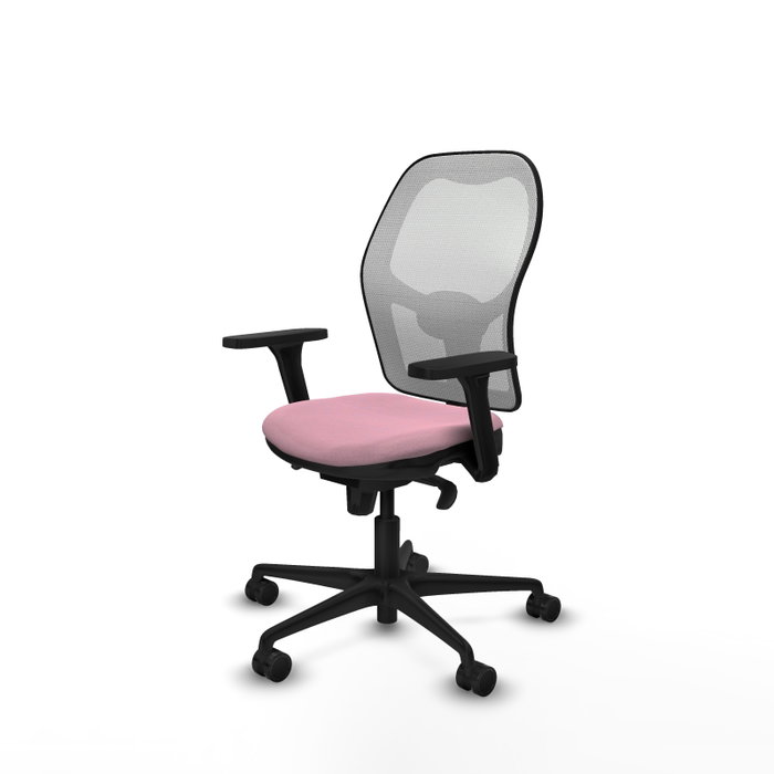 PIQUERAS Y CRESPO Silla de oficina Jorquera Rosa y Blanco PIQUERAS Y CRESPO Silla de oficina Jorquera Rosa y Blanco