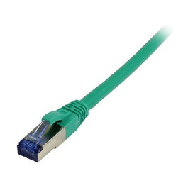 Synergy21 Patch Cable RJ45, CAT6A 500 MHz, 5 m, Green, S/FTP, LSZH Superflex, AWG26