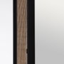 Espejo Natural-Negro Dm-Metal 70 X 2 X 70 cm