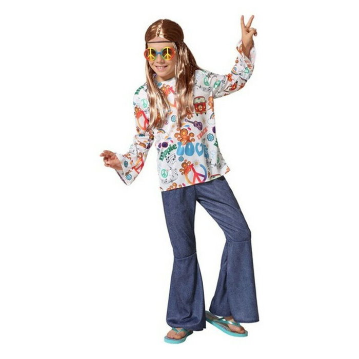 Atosa Disfraz Hippie Niño Multicolor 10-12 Años Atosa Disfraz Hippie Niño Multicolor 10-12 Años