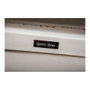 Brother TZe-335 Cinta Laminada 12mm Blanco sobre Negro