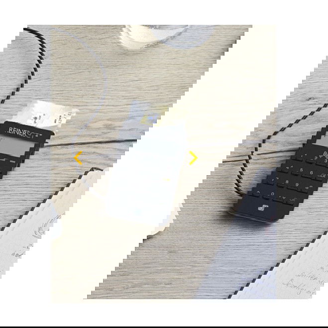 Reiner SCT cyberJack RFID Standard - Lector de tarjetas USB con pantalla LCD y certificaciones (Negro, 62 * 13 * 95 mm)