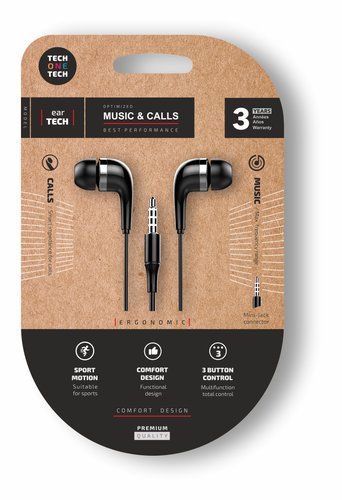 Tech One Tech Eartech TEC1005 Negros Tech One Tech Eartech TEC1005 Negros