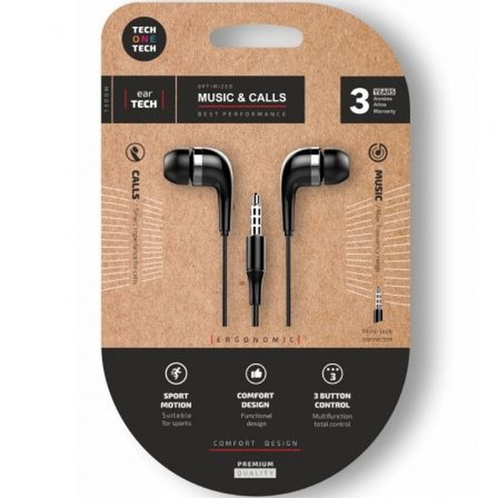 Tech One Tech Eartech TEC1005 Negros Tech One Tech Eartech TEC1005 Negros