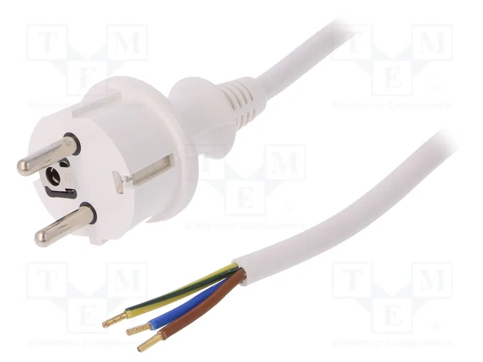 PLASTROL Cable de Alimentación H05VV-F 3x1,5mm² 5m PLASTROL Cable de Alimentación H05VV-F 3x1,5mm² 5m