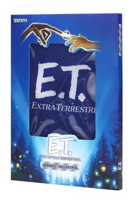 Sd toys Delantal E.T. El Extraterrestre Elliott y E.T. en bicicleta sobre la luna con Packaging de Cartón Poliéster Talla Única Ajustable Licencia Oficial