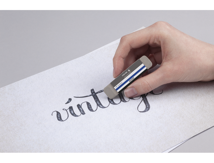 Tombow Goma de borrar Mono con polvo de sílice para tinta, con faja protectora, 13 g