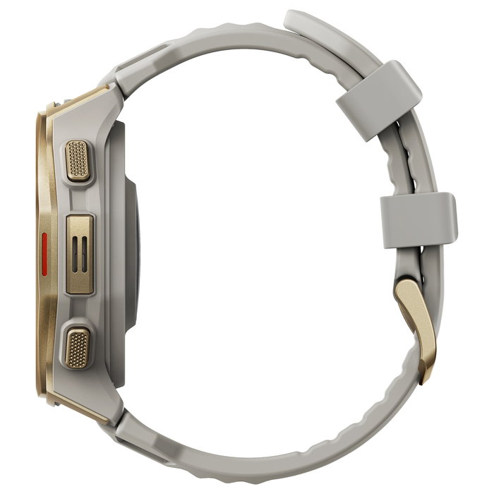 Amazfit T-Rex 3 Pro Smartwatch 44mm Arctic Gold, GPS, AMOLED, Resistente al Agua 10 ATM, Lente de Zafiro, 19 días Batería