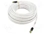 GOOBAY Patch Cord Cat 6a S/FTP 25m Blanco