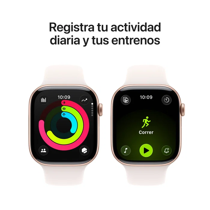 Apple Watch Series 11 GPS + Cellular 46mm Oro Rosa Aluminio