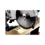 Metabo Set KS 216 M + Sgeblatt, Sierra de doble bisel con guía láser y extracción de polvo, 5000 RPM, 1100W, 220-240V - Ref. 610216900