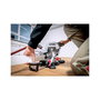 Metabo Set KS 216 M + Sgeblatt, Sierra de doble bisel con guía láser y extracción de polvo, 5000 RPM, 1100W, 220-240V - Ref. 610216900