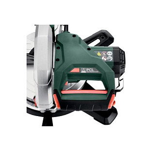 Metabo Set KS 216 M + Sgeblatt, Sierra de doble bisel con guía láser y extracción de polvo, 5000 RPM, 1100W, 220-240V - Ref. 610216900 Metabo Set KS 216 M + Sgeblatt, Sierra de doble bisel con guía láser y extracción de polvo, 5000 RPM, 1100W, 220-240V - Ref. 610216900