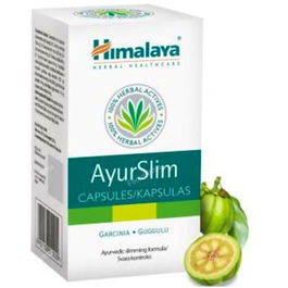 HIMALAYA Ayurslim 60Cap. Formulación ayurvédica para el apoyo al mantenimiento de un peso saludable