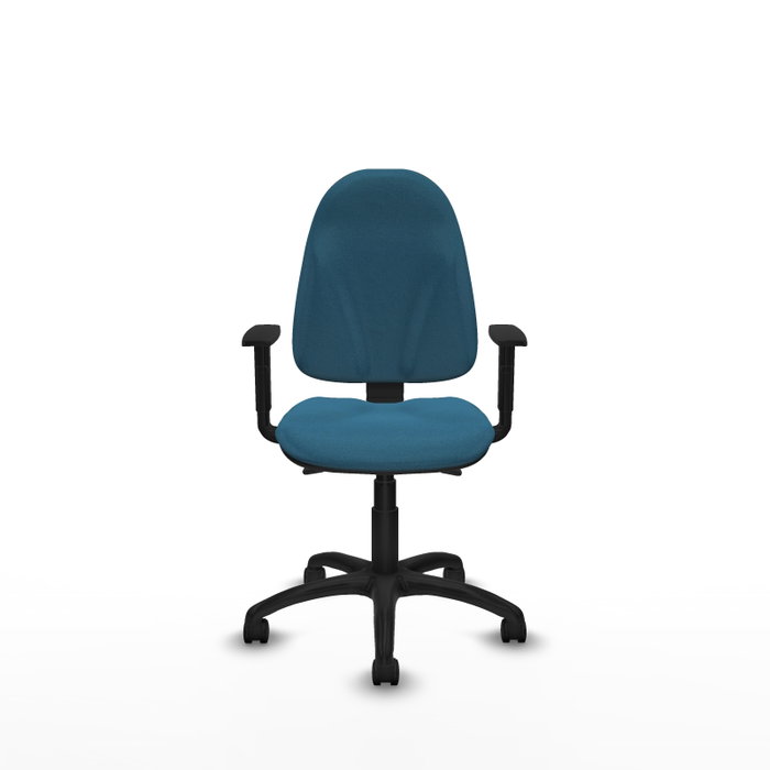 PIQUERAS Y CRESPO Silla de oficina Algarra Verde petróleo con mecanismo Asincro PIQUERAS Y CRESPO Silla de oficina Algarra Verde petróleo con mecanismo Asincro