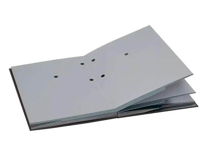 Leitz Portafirmas con 20 Departamentos y Tarjetero Negro 240x340 mm