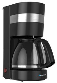 Blaupunkt CMD401 Cafetera 800W para 12 tazas Café Molido Negro Plateado