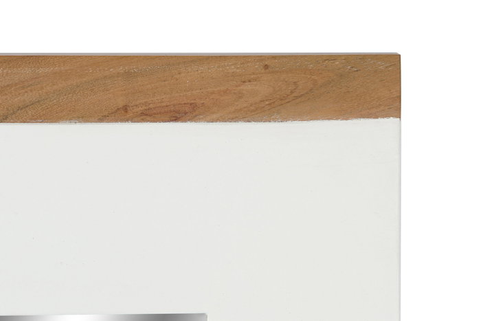 DKD Home Decor Espejo Mango Acacia 90x1,5x113 Blanco DKD Home Decor Espejo Mango Acacia 90x1,5x113 Blanco