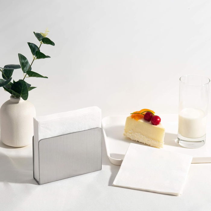 Inde Servilletero Acero Inoxidable 13.2 cm (24 Unidades)